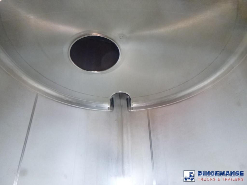 Parcisa Chemical tank inox L4BH 37.5 / 1 comp Poluprikolice cisterne