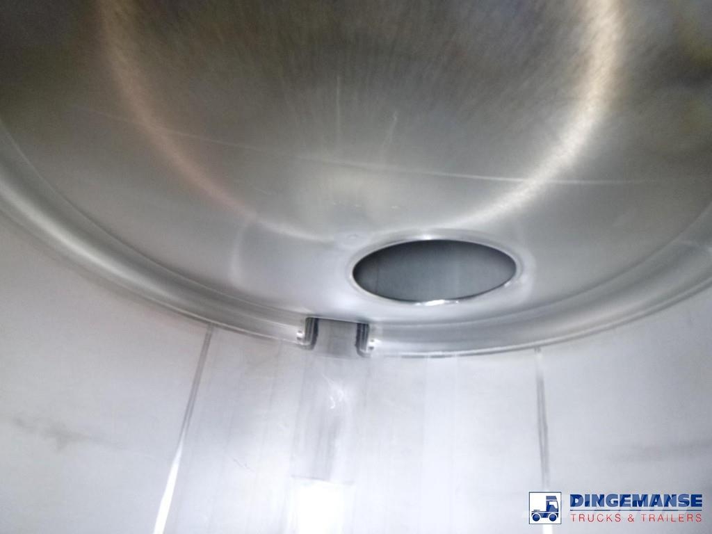 Parcisa Chemical tank inox L4BH 37.5 / 1 comp Poluprikolice cisterne