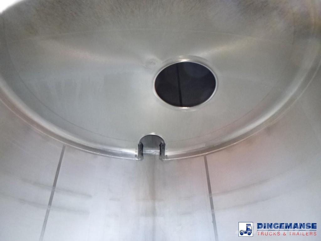 Parcisa Chemical tank inox L4BH 37.5 / 1 comp Poluprikolice cisterne