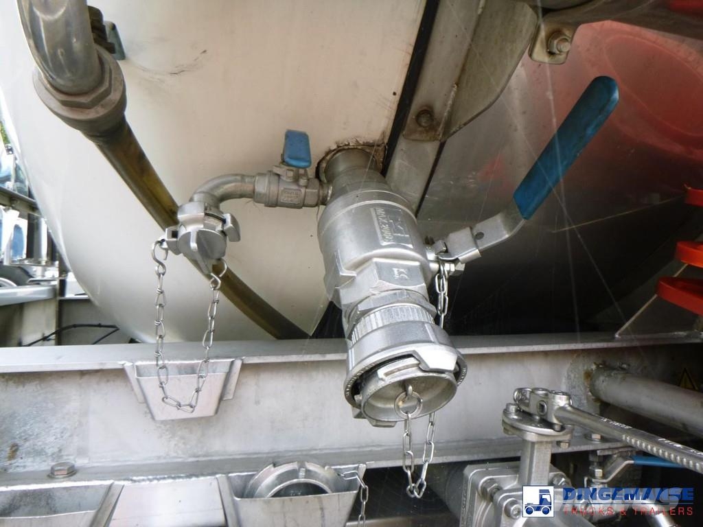 Parcisa Chemical tank inox L4BH 37.5 / 1 comp Poluprikolice cisterne