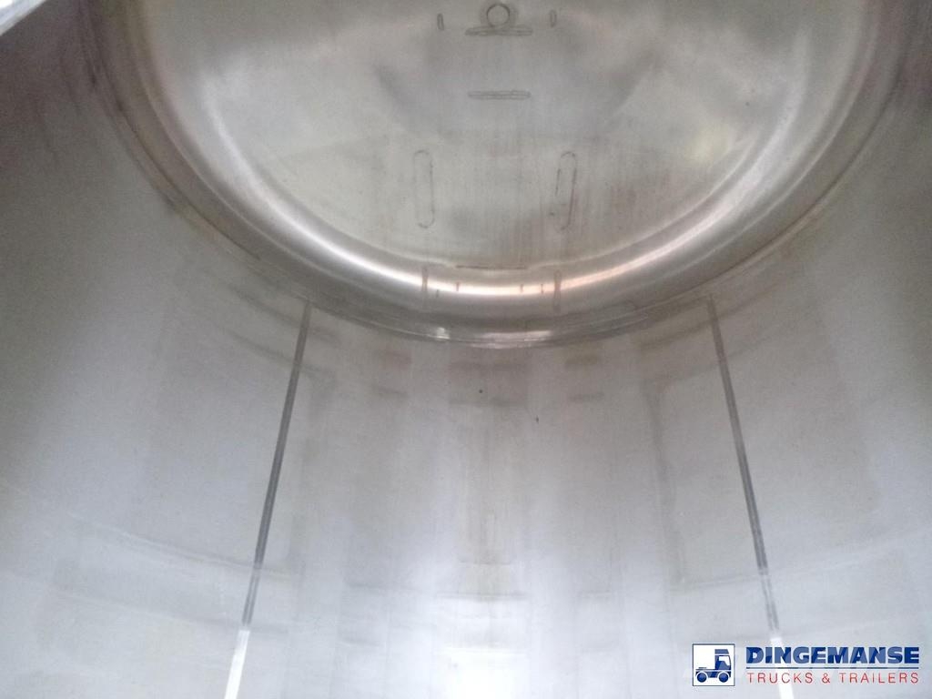 Parcisa Chemical tank inox L4BH 37.5 / 1 comp Poluprikolice cisterne