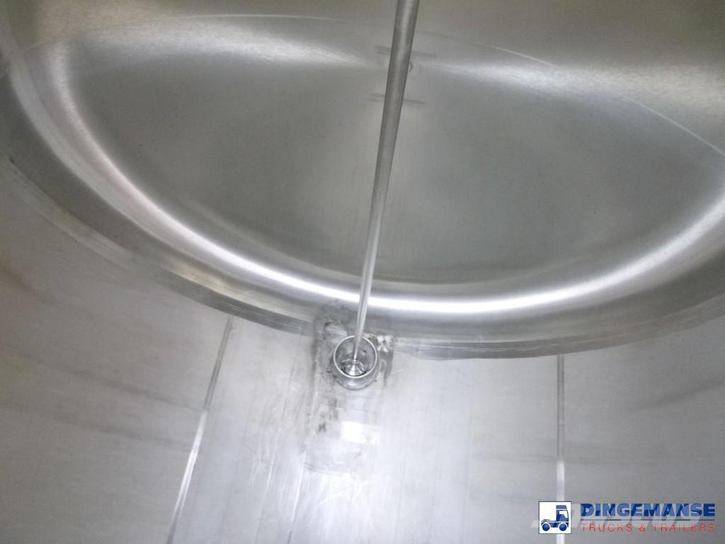 Parcisa Chemical tank inox L4BH 37.5 / 1 comp Poluprikolice cisterne