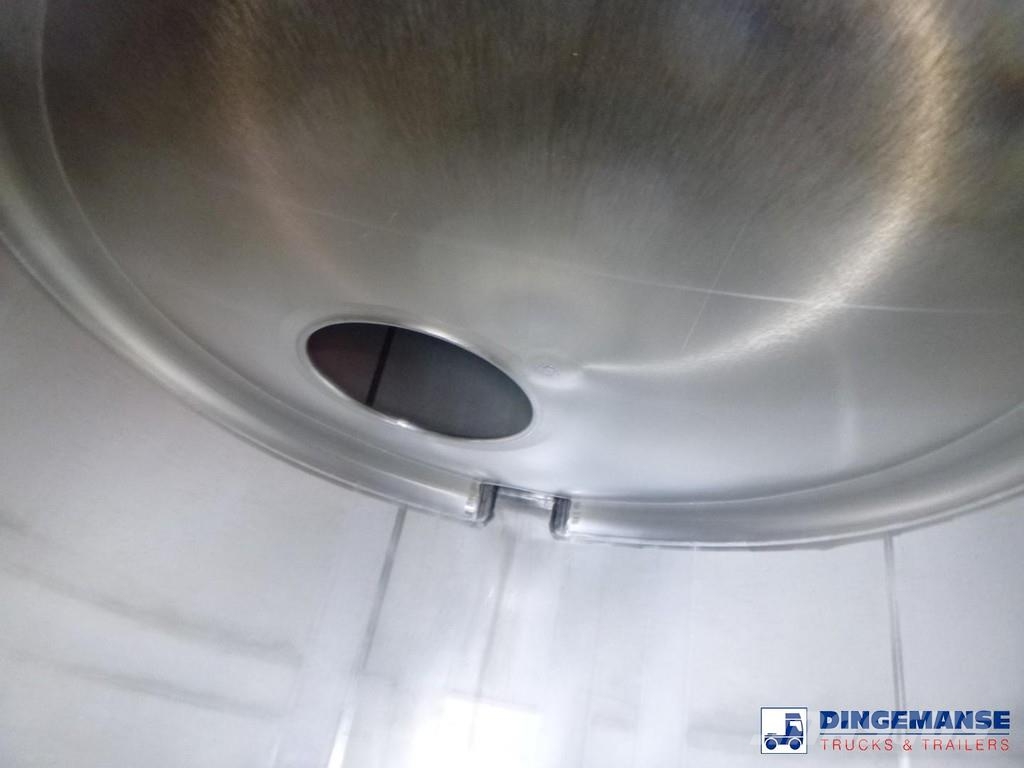 Parcisa Chemical tank inox L4BH 37.5 / 1 comp Poluprikolice cisterne