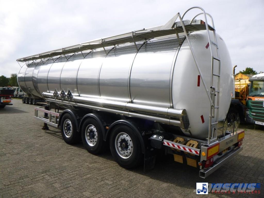 Parcisa Chemical tank inox L4BH 37.5 / 1 comp Poluprikolice cisterne