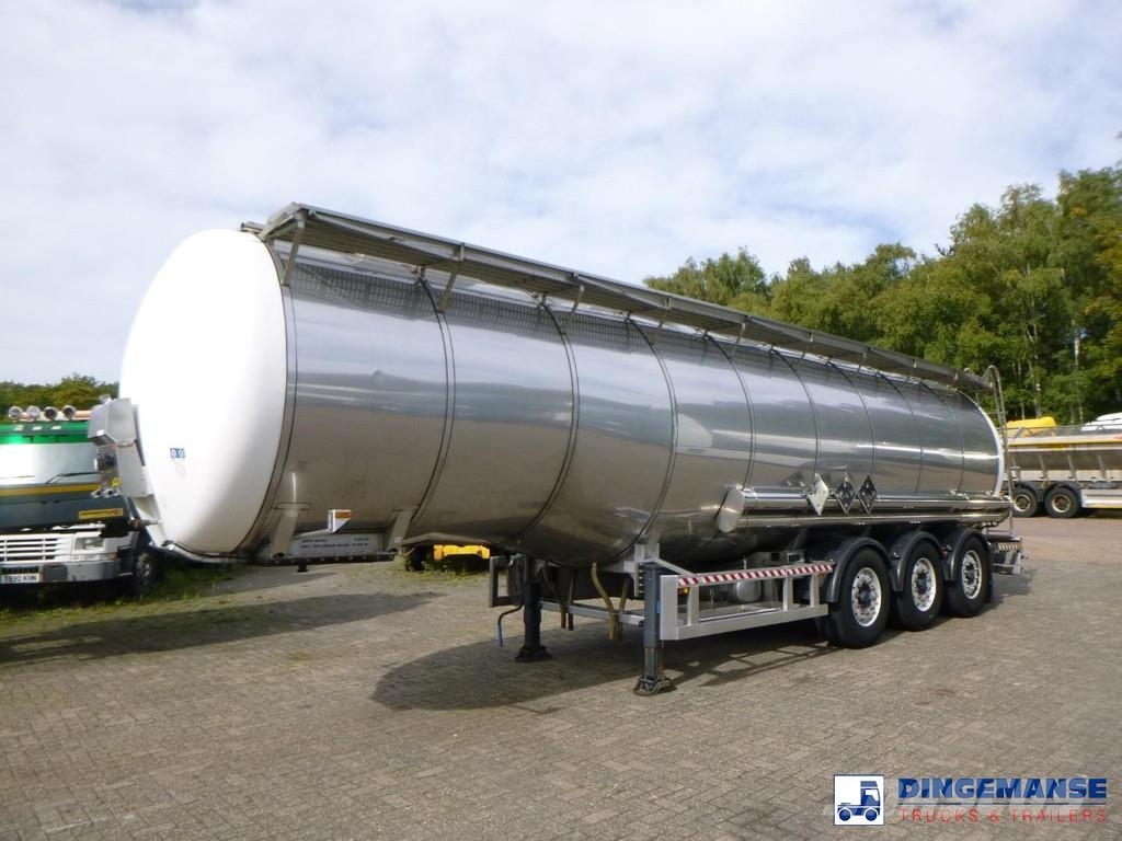 Parcisa Chemical tank inox L4BH 37.5 / 1 comp Poluprikolice cisterne
