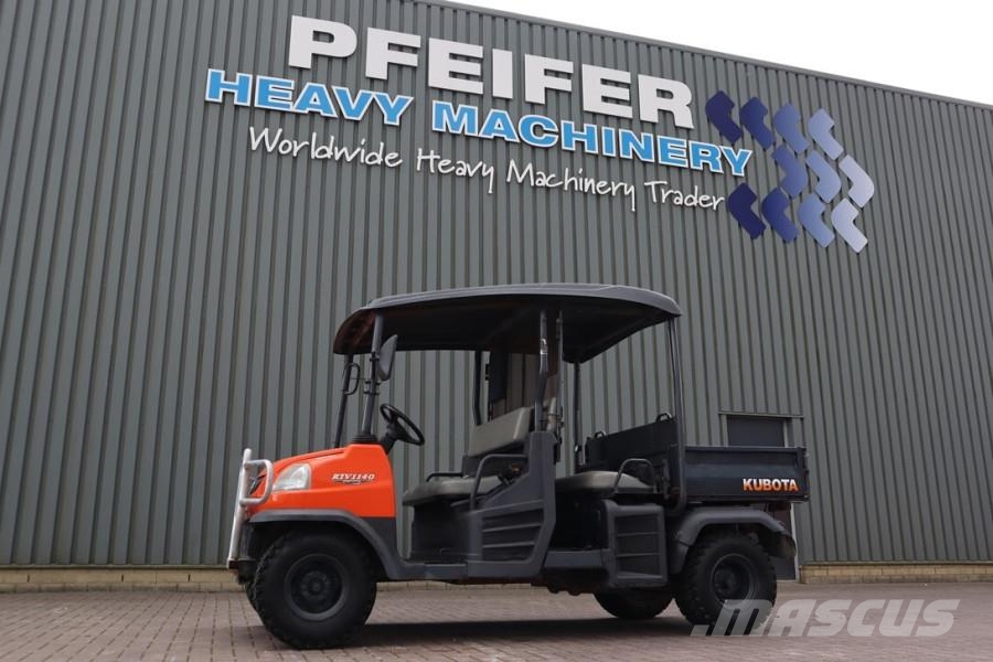 Kubota RTV1140CPX 4x4 Dutch Registration, Diesel, 4x4 Dri Quad