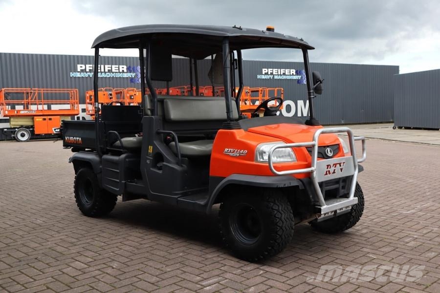Kubota RTV1140CPX 4x4 Dutch Registration, Diesel, 4x4 Dri Quad