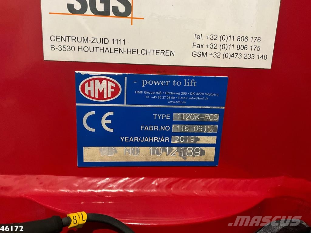 Iveco Eurocargo ML160E25 HMF 11 Tonmeter laadkraan Just Mobiilinosturit