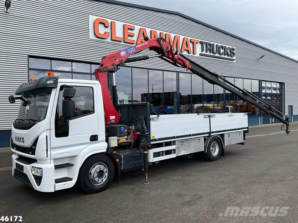 Iveco Eurocargo ML160E25 HMF 11 Tonmeter laadkraan Just Mobiilinosturit