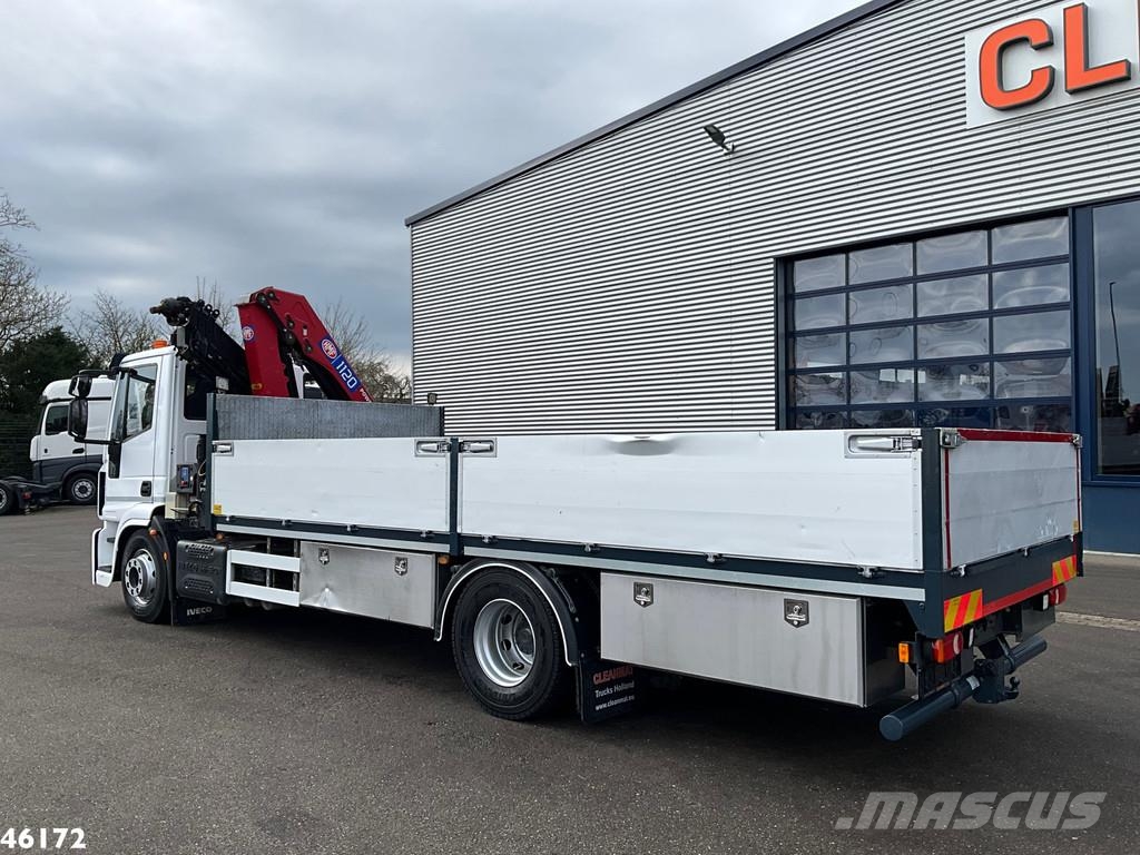 Iveco Eurocargo ML160E25 HMF 11 Tonmeter laadkraan Just Mobiilinosturit