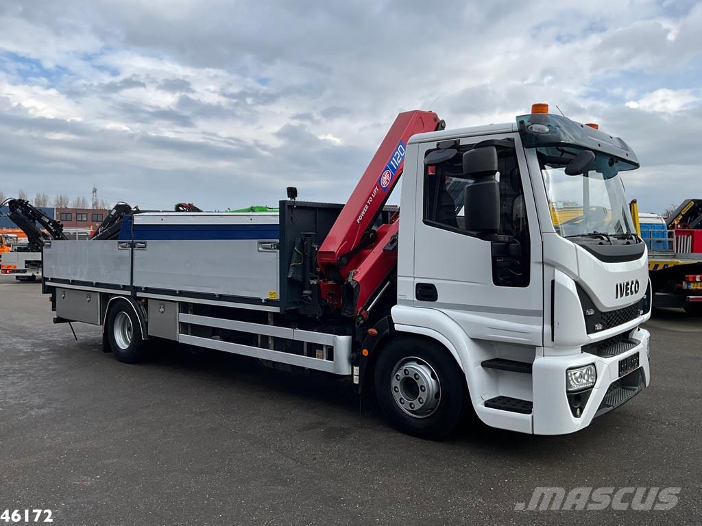 Iveco Eurocargo ML160E25 HMF 11 Tonmeter laadkraan Just Mobiilinosturit