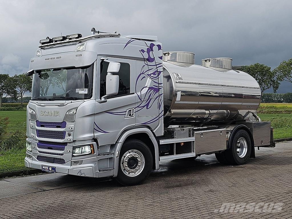 Scania G500 MILKTANK,12M3 Camiones cisternas