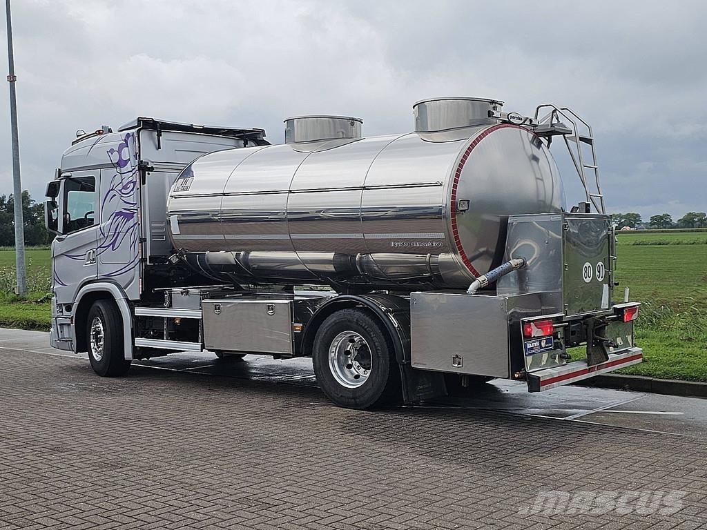 Scania G500 MILKTANK,12M3 Camiones cisternas