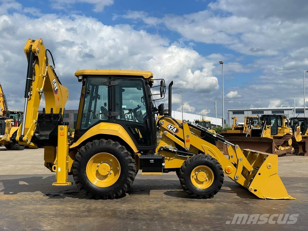 CAT 424 Retrocargadoras