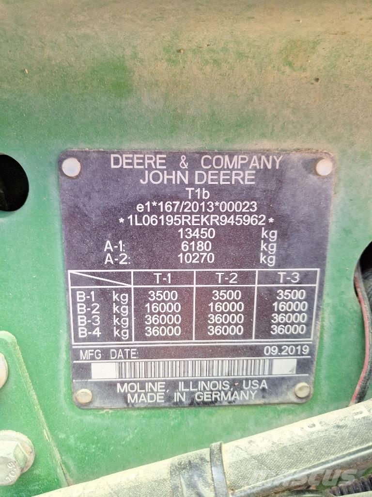 John Deere 6195 R Trattori