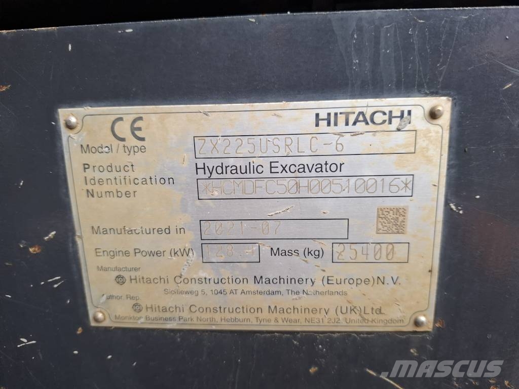 Hitachi ZX 225 US R LC-6 Telakaivukoneet