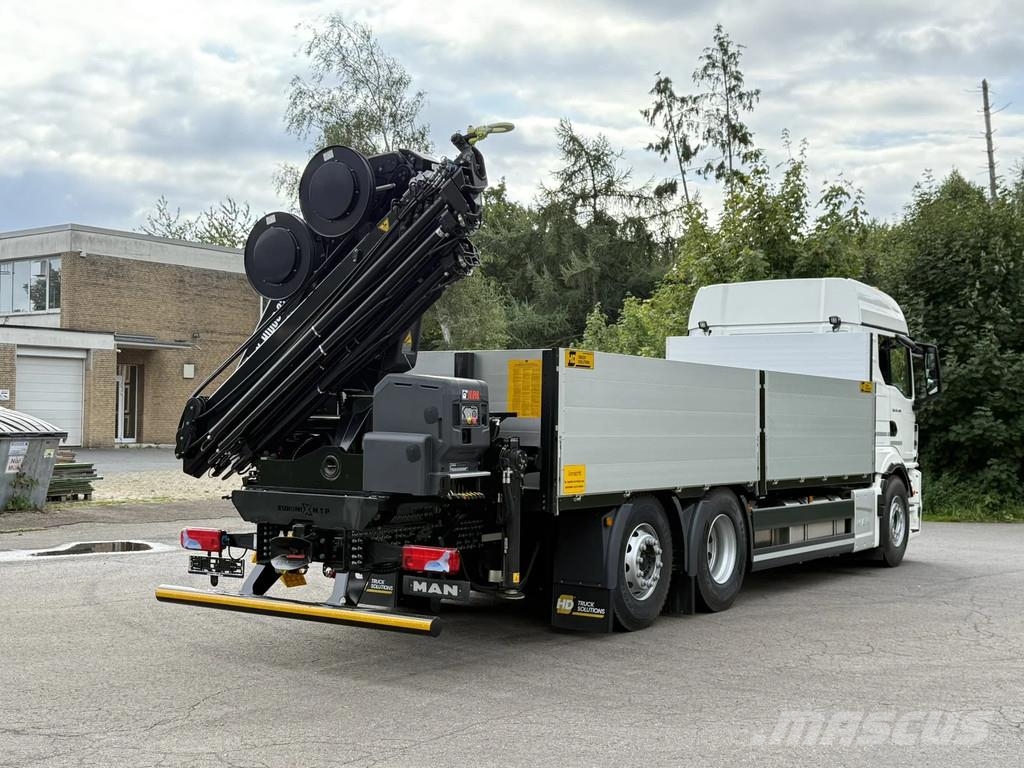 MAN TGS 26.520 MAN TGS 26.520 LL 6x2 Hiab 228-6 Kran Allterrängkranar