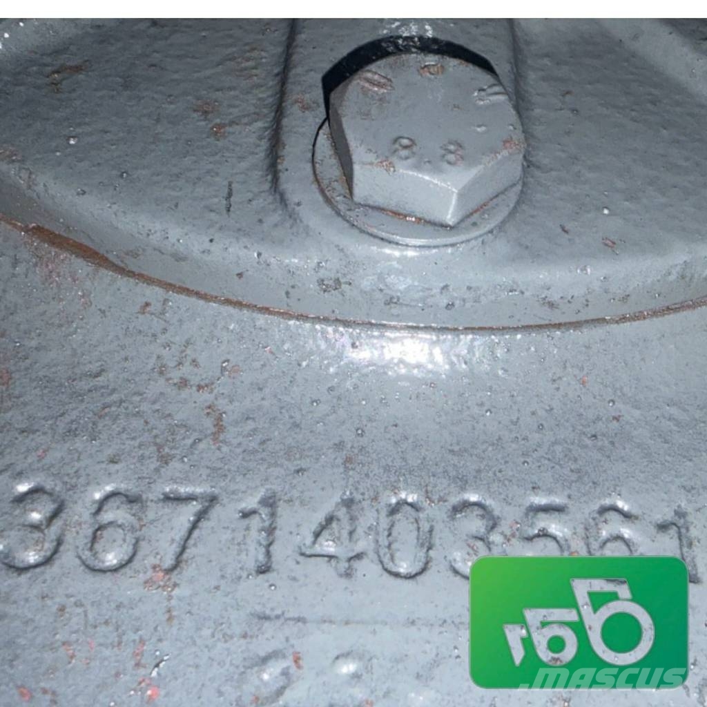 Dieci Runner 40.13 Transmission 357/104 Spicer Hydromotor A6VM80DA1/6 Mjenjač