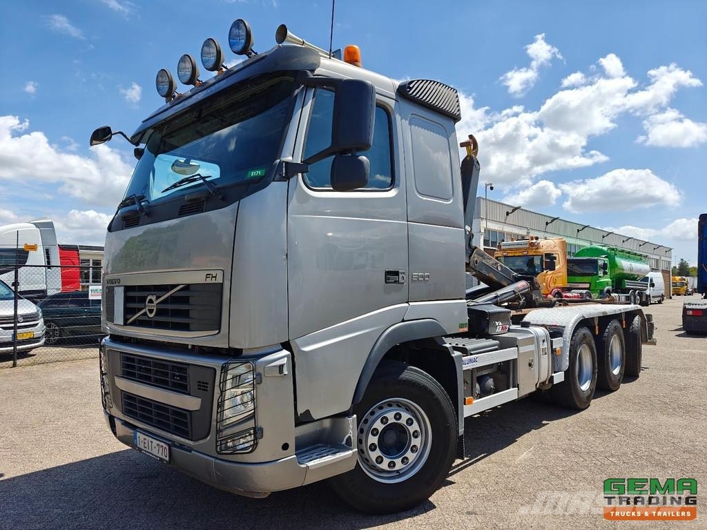 Volvo FH500 8x4/4 Sleeper Cab Euro5 - Hiab 26T Hook Arm Camiones elevadores de gancho