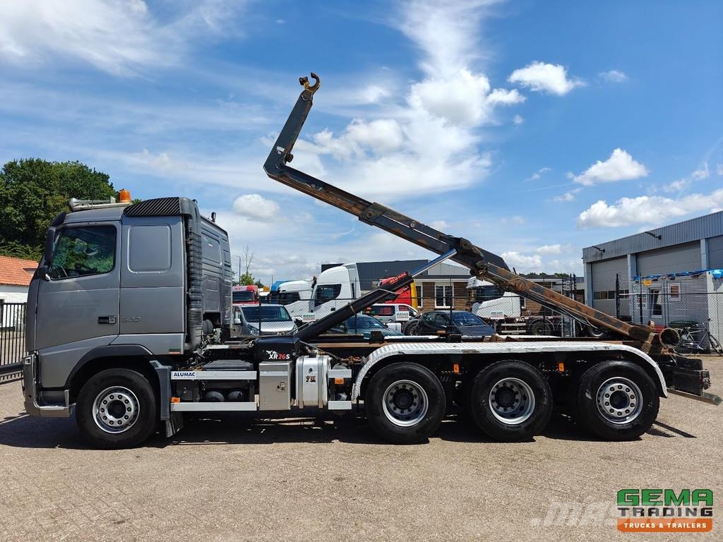 Volvo FH500 8x4/4 Sleeper Cab Euro5 - Hiab 26T Hook Arm Camiones elevadores de gancho