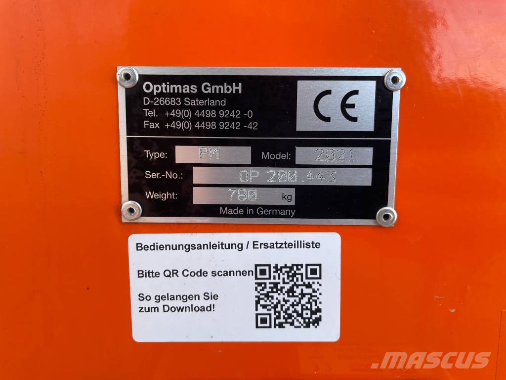Optimas Optimas PlanMatic Pro PM 200 2D Zettelmeyer breit Sonstige Baumaschinen