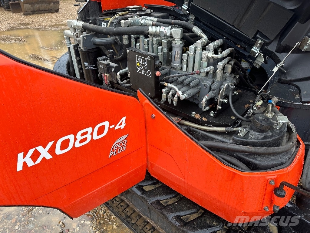 Kubota KX 080-4 ENGCON حفارات صغيرة أقل من 7 طن (حفارات صغيرة)