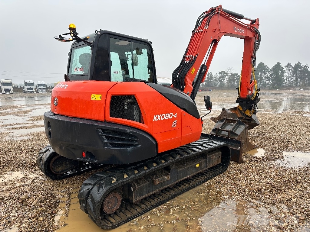 Kubota KX 080-4 ENGCON حفارات صغيرة أقل من 7 طن (حفارات صغيرة)