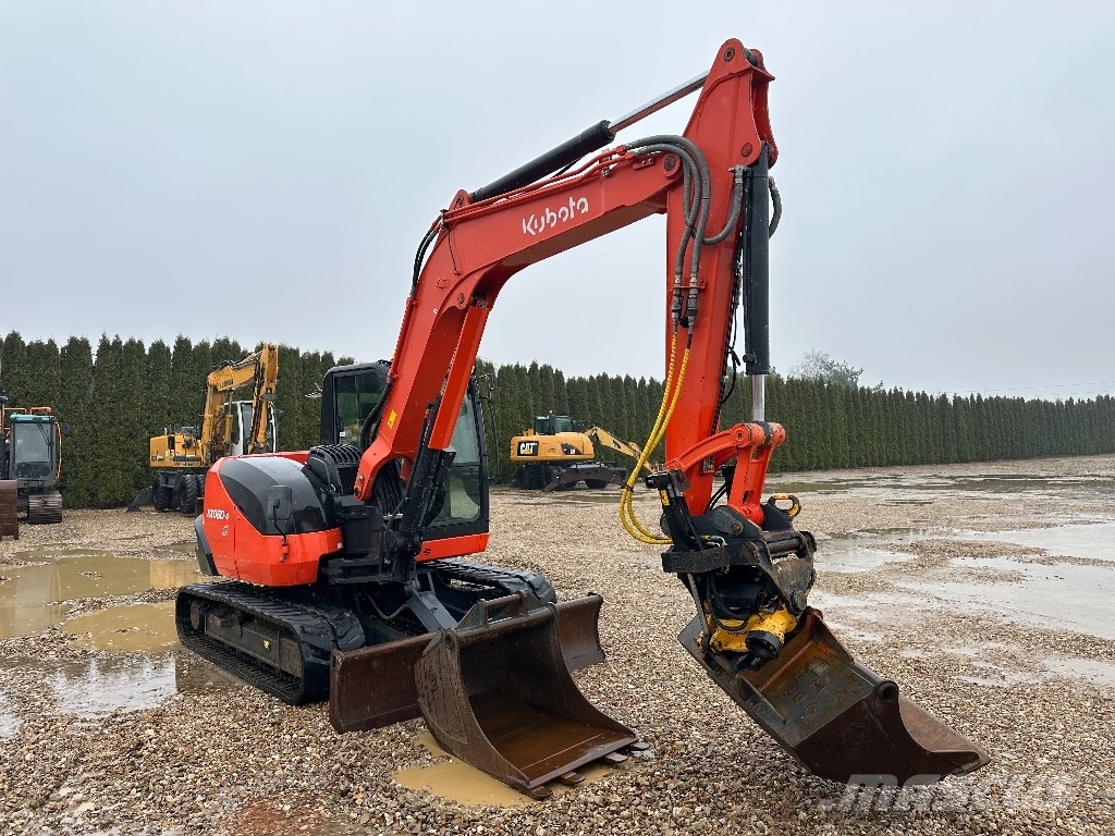 Kubota KX 080-4 ENGCON حفارات صغيرة أقل من 7 طن (حفارات صغيرة)
