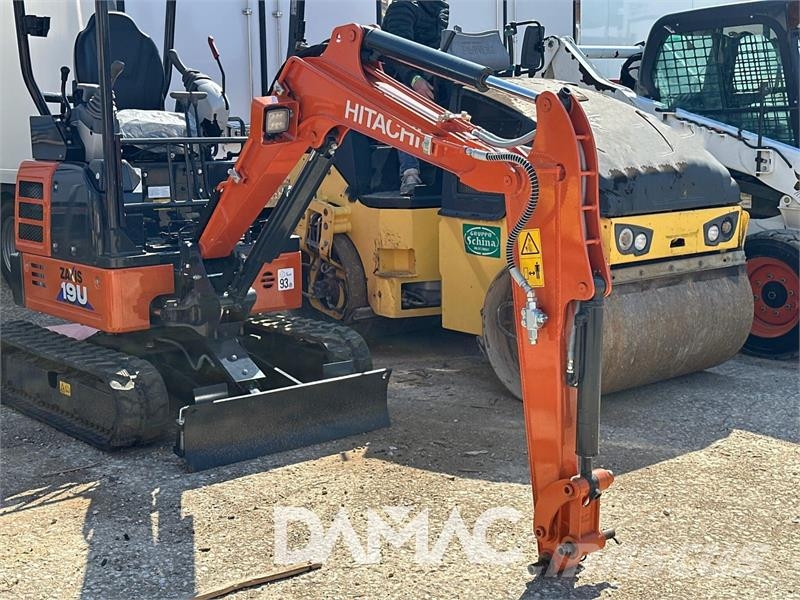 Hitachi ZX19U Mini ekskavatörler, 7 tona dek
