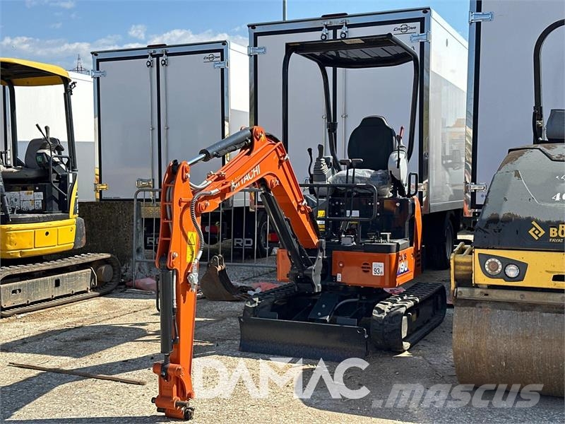 Hitachi ZX19U Mini ekskavatörler, 7 tona dek
