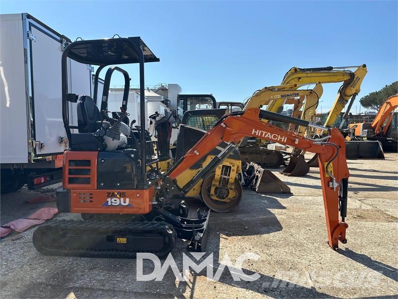 Hitachi ZX19U Mini ekskavatörler, 7 tona dek