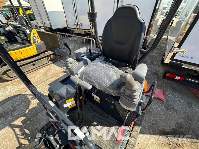 Hitachi ZX19U Mini ekskavatörler, 7 tona dek