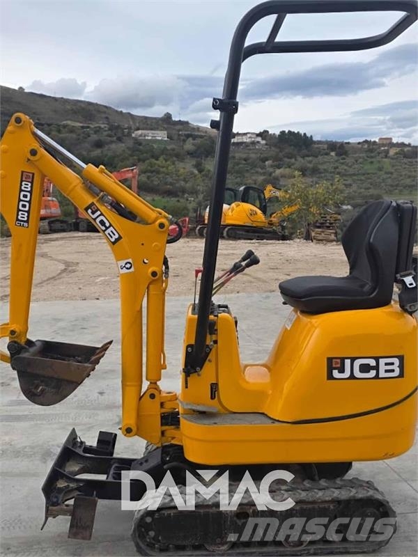 JCB 8008CTS Mini ekskavatörler, 7 tona dek