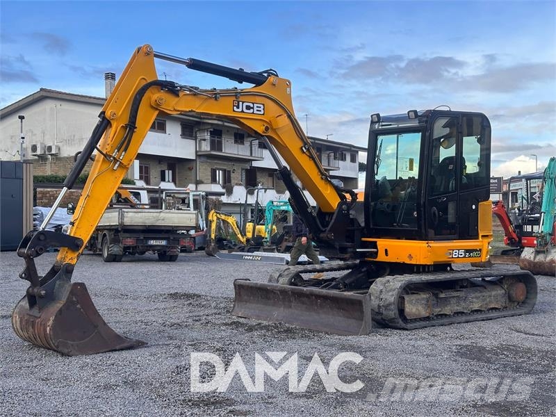 JCB 85Z-1 Mini ekskavatörler, 7 tona dek