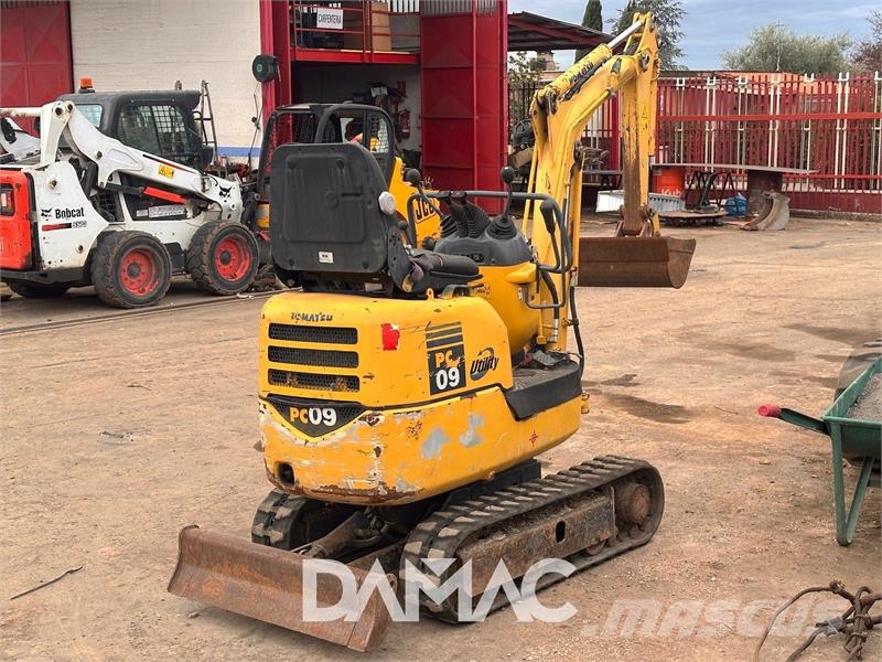 Komatsu PC09 Miniescavatori