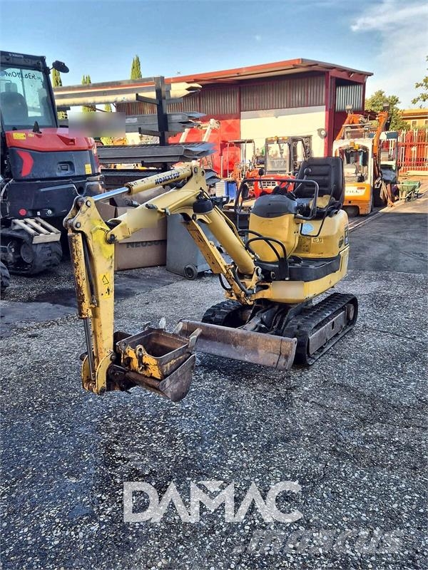 Komatsu PC09 Міні-екскаватори < 7т