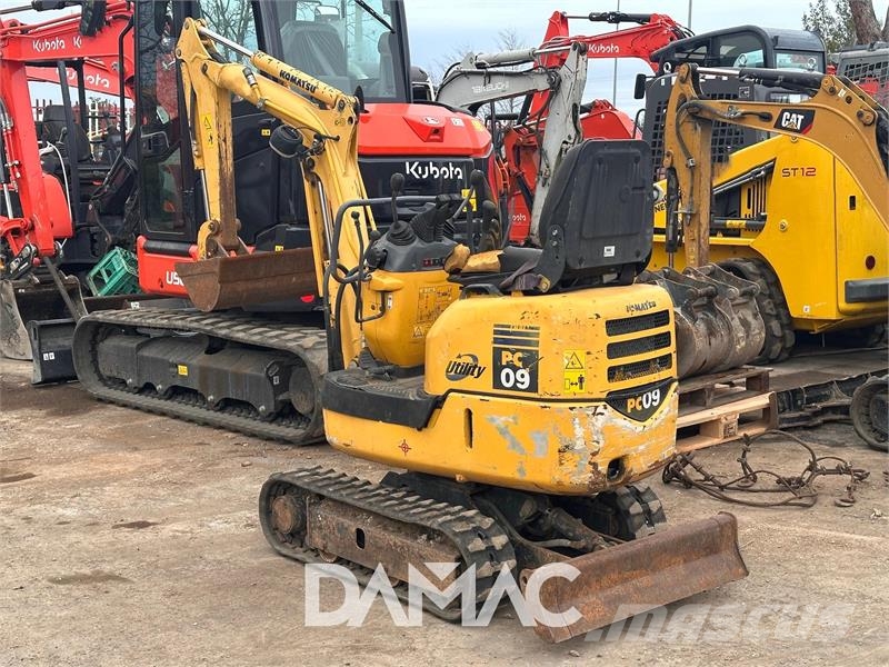 Komatsu PC09 Miniescavatori