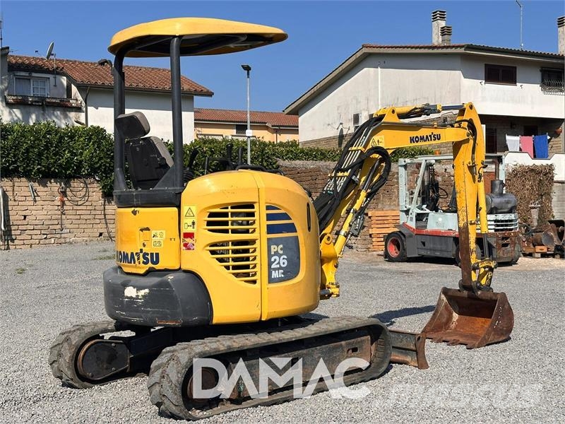 Komatsu PC26MR-3 Мини екскаватори < 7 т