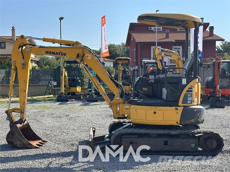 Komatsu PC26MR-3 Мини екскаватори < 7 т