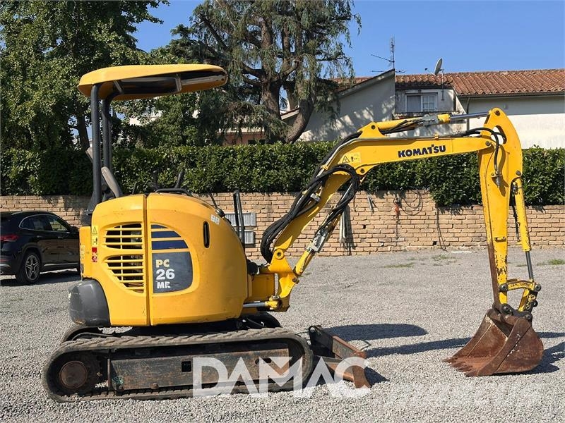 Komatsu PC26MR-3 Мини екскаватори < 7 т