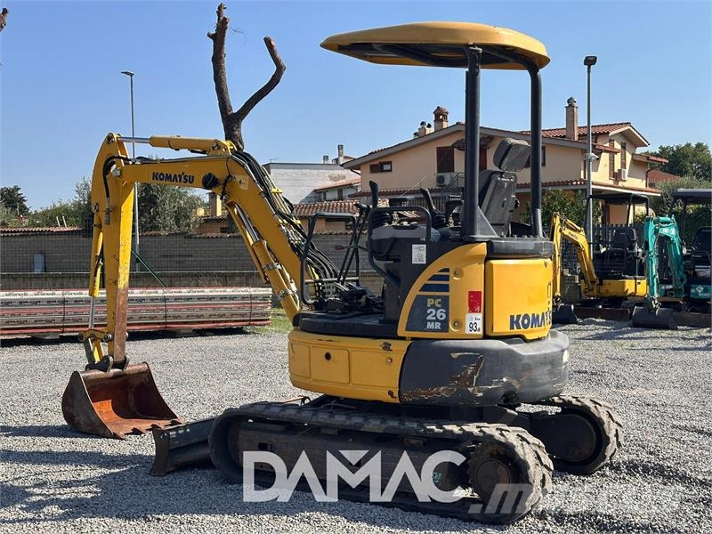 Komatsu PC26MR-3 Мини екскаватори < 7 т