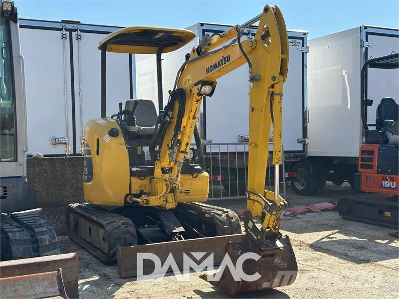 Komatsu PC26MR-3 Mini kotrók < 7t