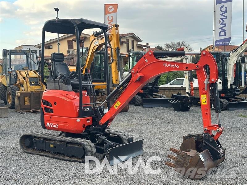 Kubota U17-3a Mini ekskavatörler, 7 tona dek