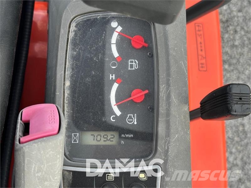 Kubota U17-3a Mini ekskavatörler, 7 tona dek