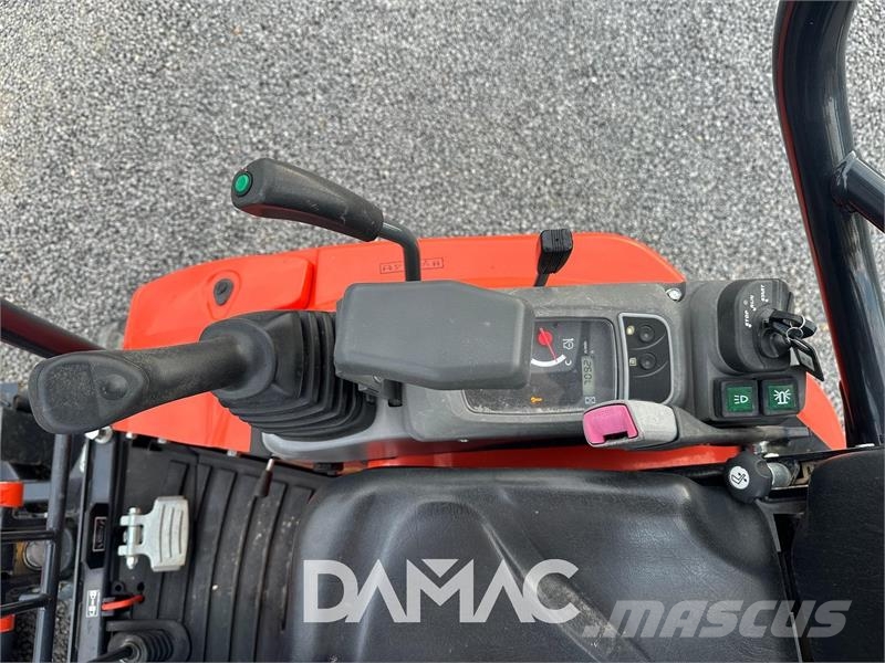 Kubota U17-3a Mini ekskavatörler, 7 tona dek