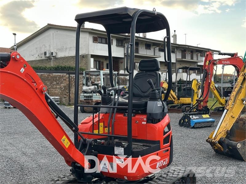 Kubota U17-3a Mini ekskavatörler, 7 tona dek