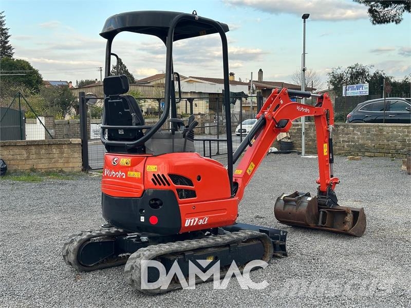 Kubota U17-3a Mini ekskavatörler, 7 tona dek