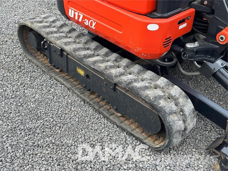 Kubota U17-3a Mini ekskavatörler, 7 tona dek