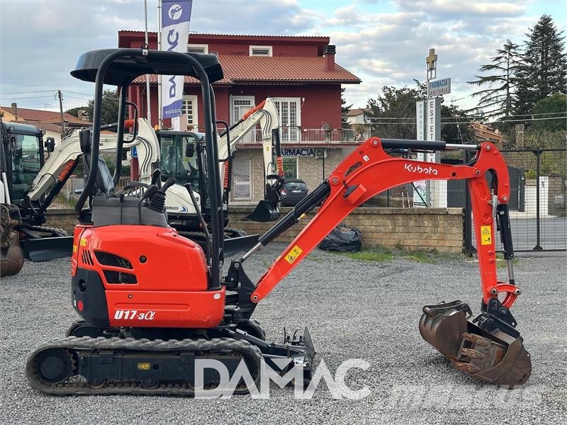 Kubota U17-3a Mini ekskavatörler, 7 tona dek