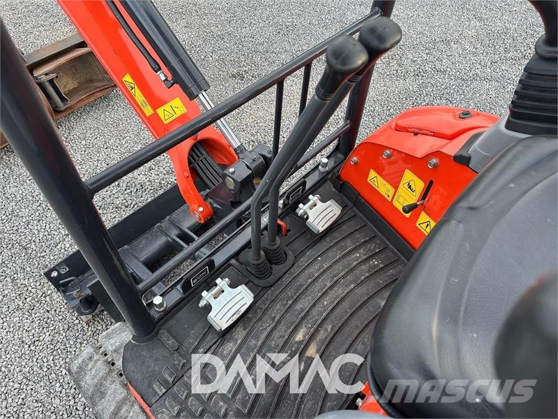 Kubota U17-3a Mini ekskavatörler, 7 tona dek